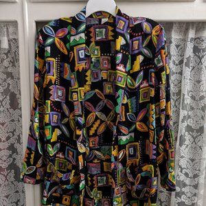 Colorful Vintage Units Light Jacket